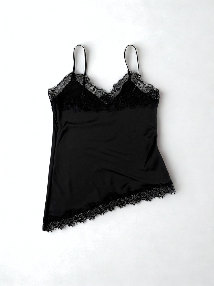 Ayla – Maglietta in Pizzo Black