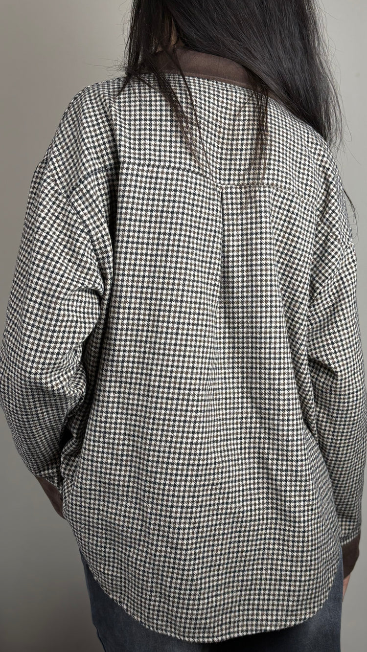 Camicia British Brown