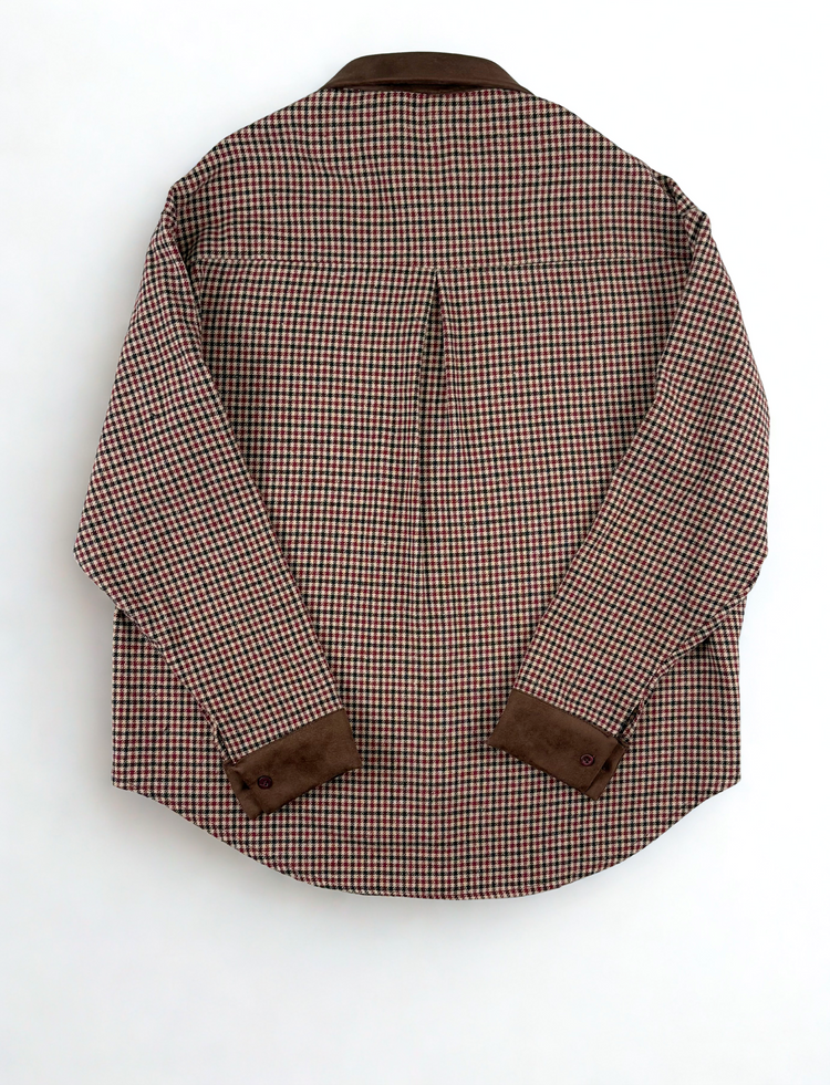 Camicia British Brown/Red