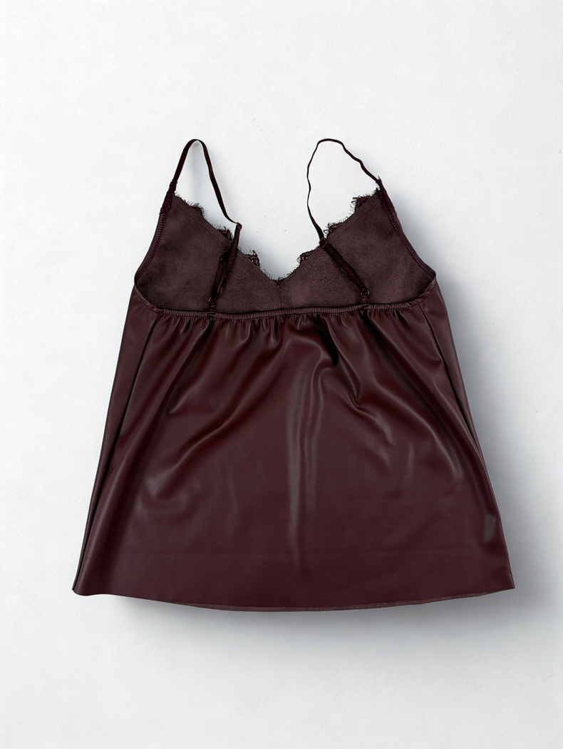 Nora – Maglietta in Eco-Pelle