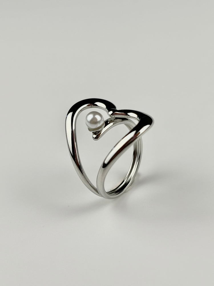 Anello Heart Drop
