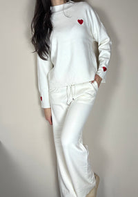 Completo Mini Love Tracksuit White
