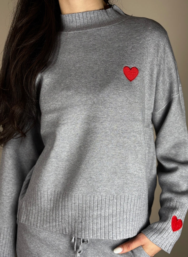 Completo Mini Love Tracksuit Grey