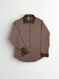 Camicia British Brown/Red