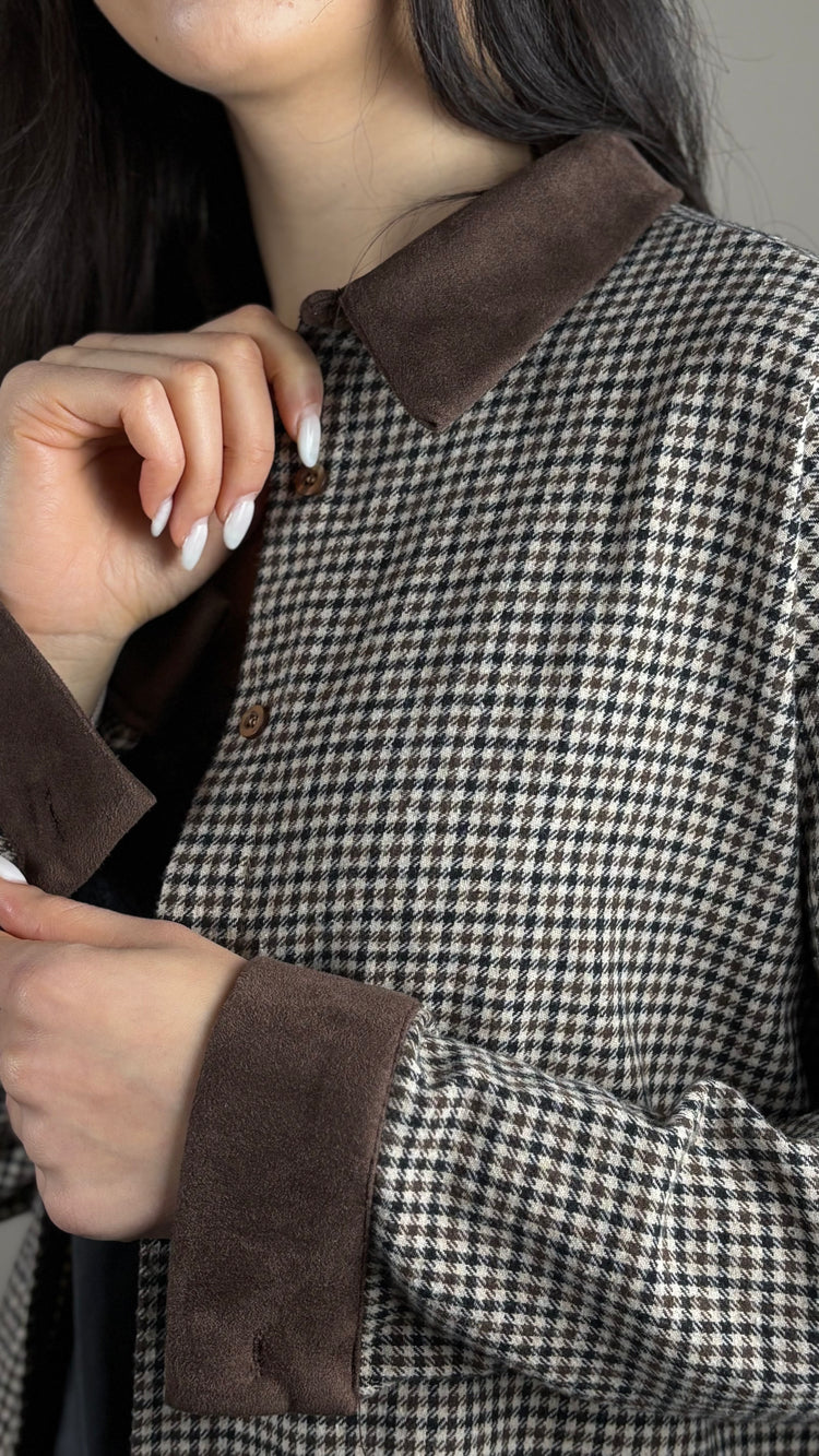 Camicia British Brown