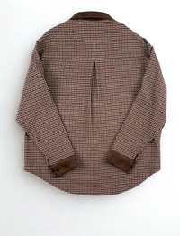 Camicia British Brown/Red